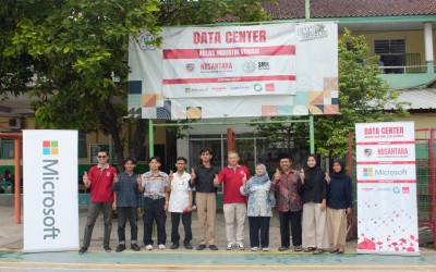 Program Pelatihan Nusantara Data Center di SMK PK Budi Perkasa