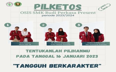 Debat Calon Ketua Osis dan Wakil Ketua Osis 2023/2024